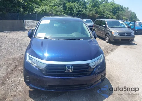 2024 Honda Odyssey Ex-L from USA, damaged, VIN 5FNRL6H61RB000002
